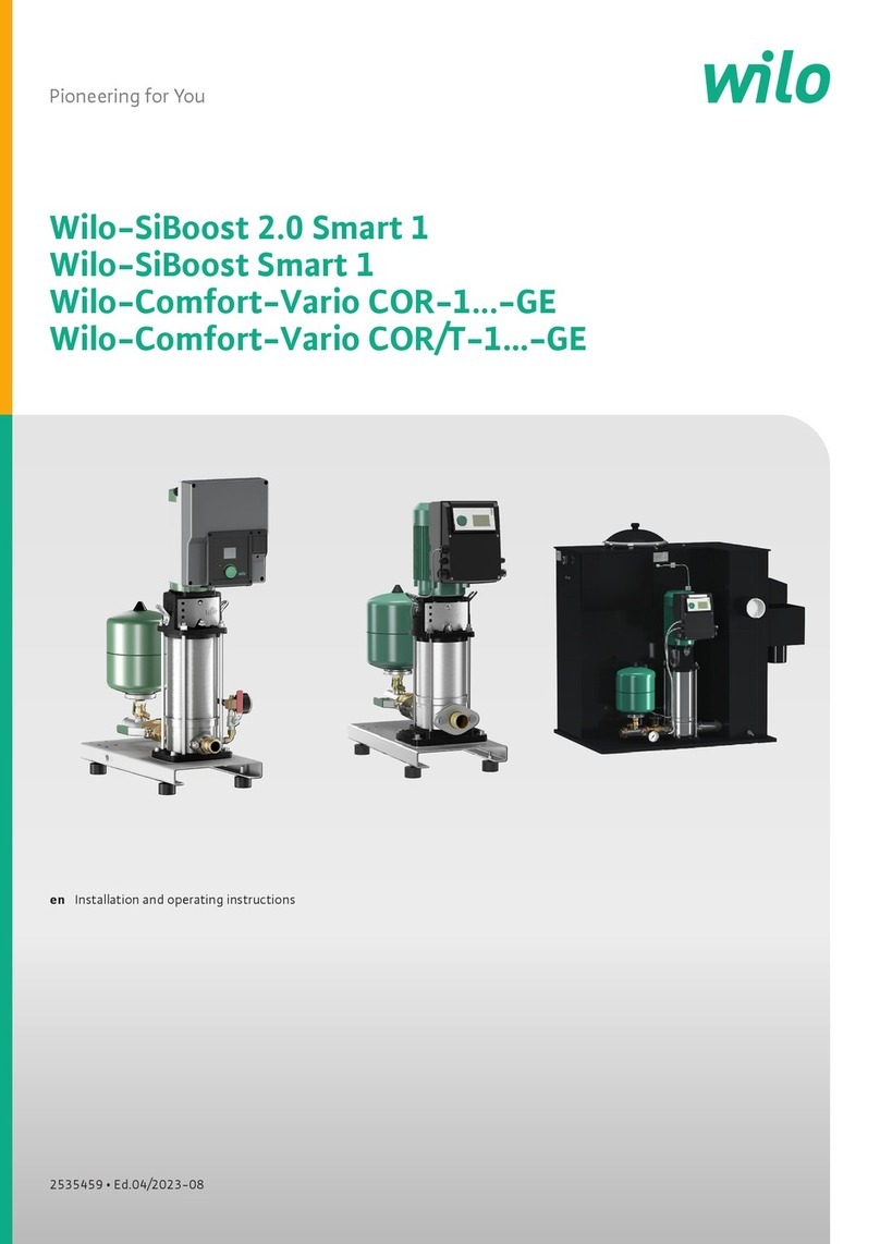 Wilo Comfort-Vario COR-1***-GE Series User manual