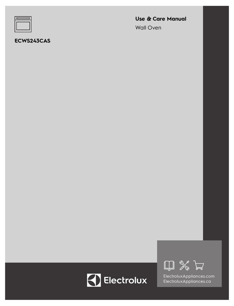 Electrolux ECWS243CAS Use & care manual