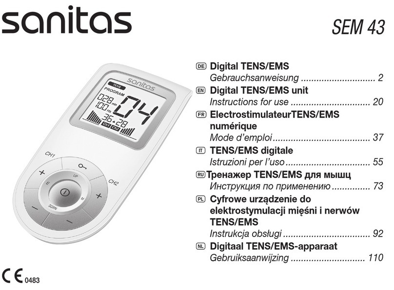 Sanitas SEM 43 Instructions for use