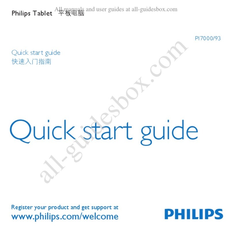 Philips Pi7000/93 User manual