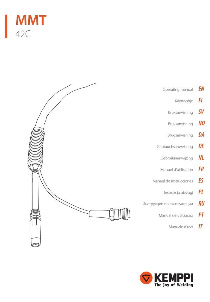 Kemppi MMT 42C User manual