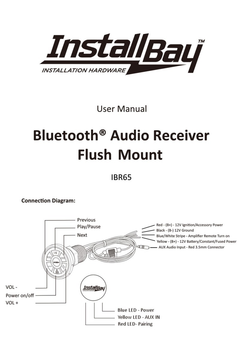Install Bay IBR65 user manual