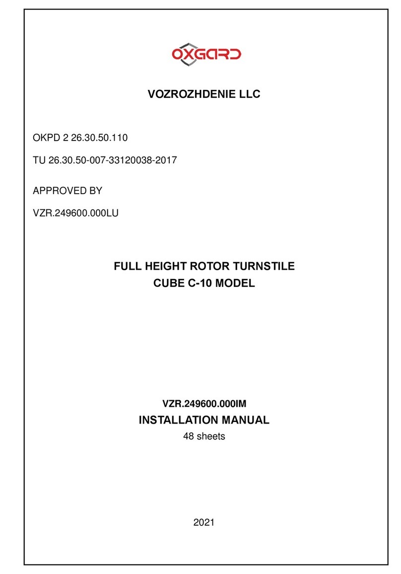 Oxgard CUBE C-10 User manual