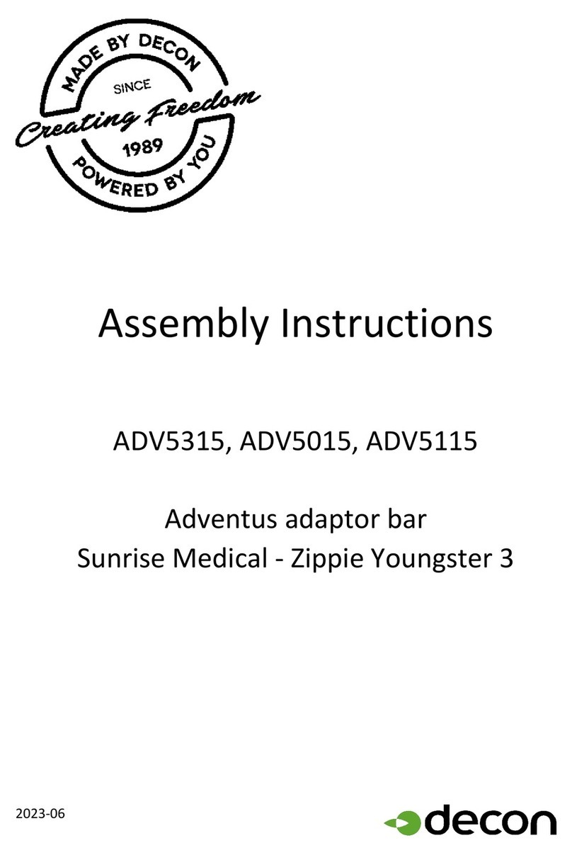 decon ADV5315 Assembly instructions