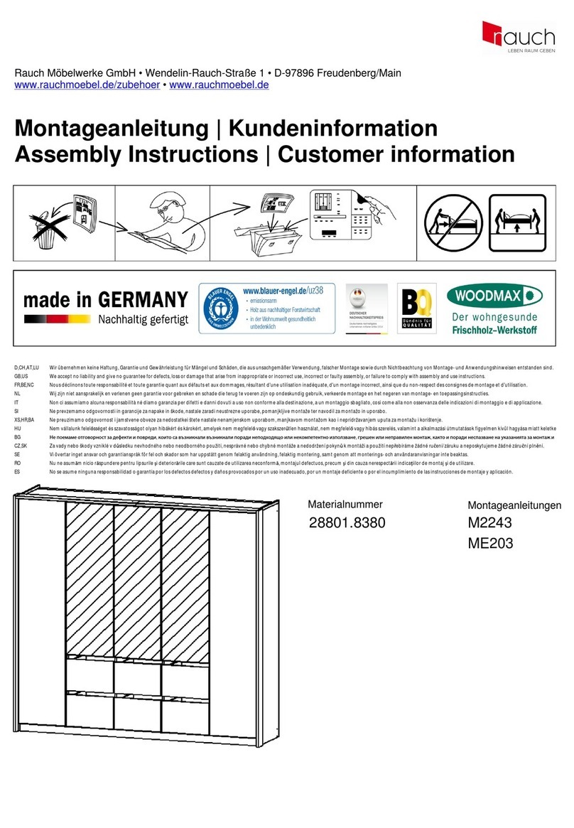 Rauch 28801.8380 Assembly instructions