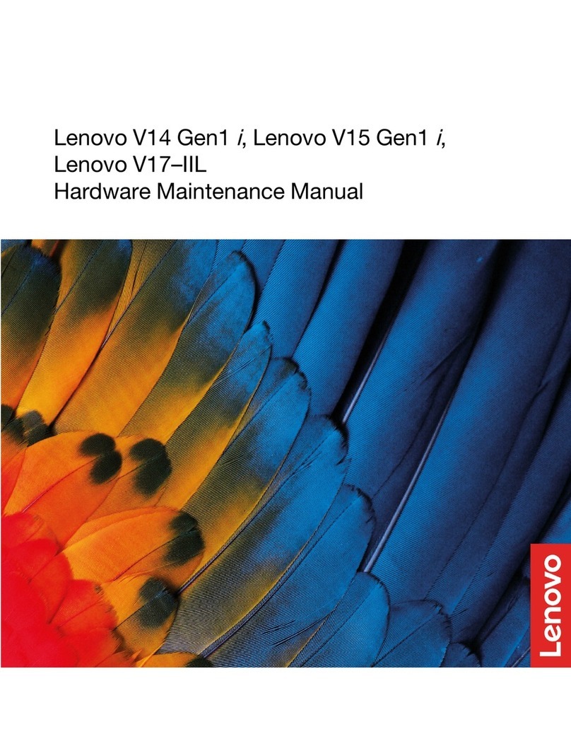 Lenovo V15 Gen1 i Owner's manual