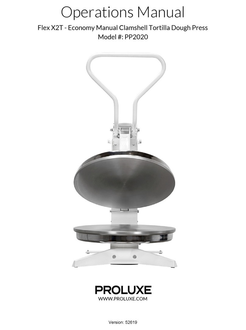 Proluxe Flex X2T Operation manual