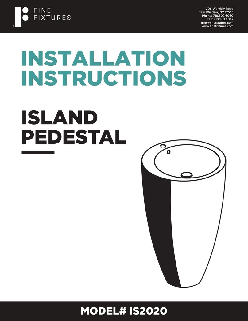 fine fixtures IS2020 installation instructions