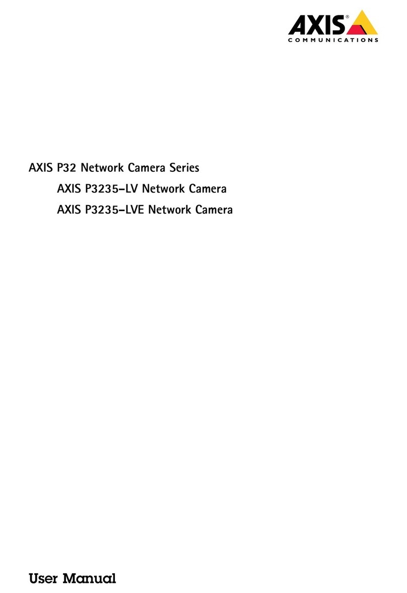 Axis P32 Series User manual