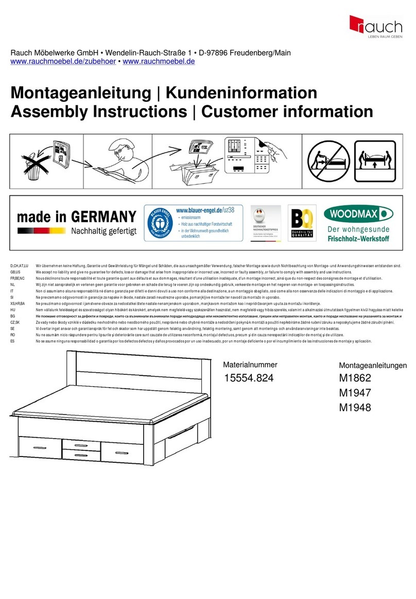 Rauch M1862 Assembly instructions