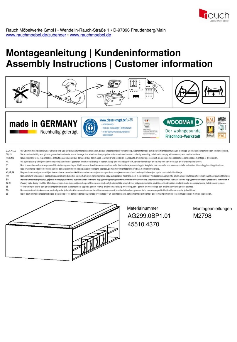 Rauch M2798 User manual