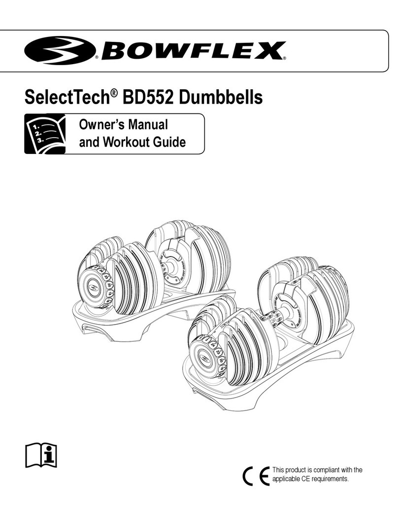 Bowflex SelectTech 552i User manual