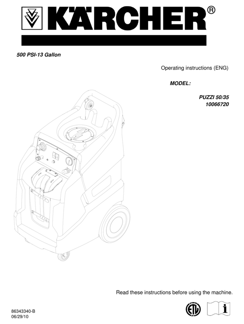 Kärcher PUZZI 50/35 User manual