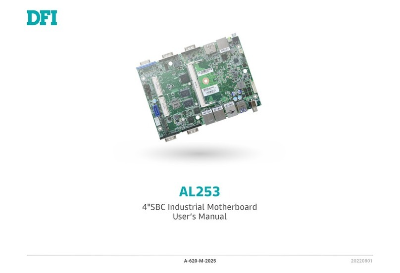 DFI AL253 User manual