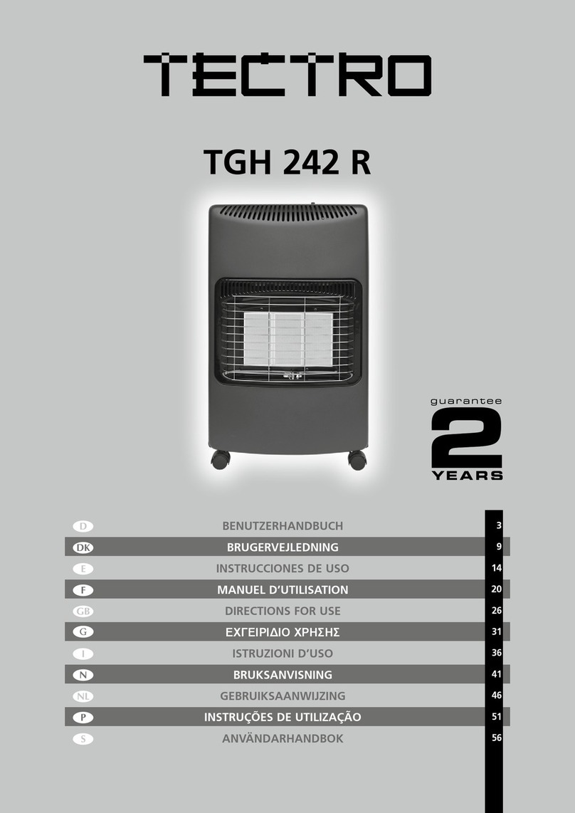 Tectro TGH 242 R Manual
