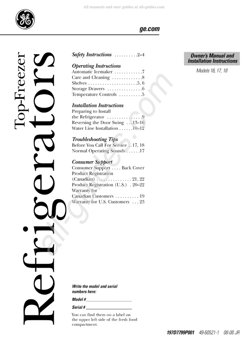 GE 16 Operating instructions GE 16 Operating instructions
