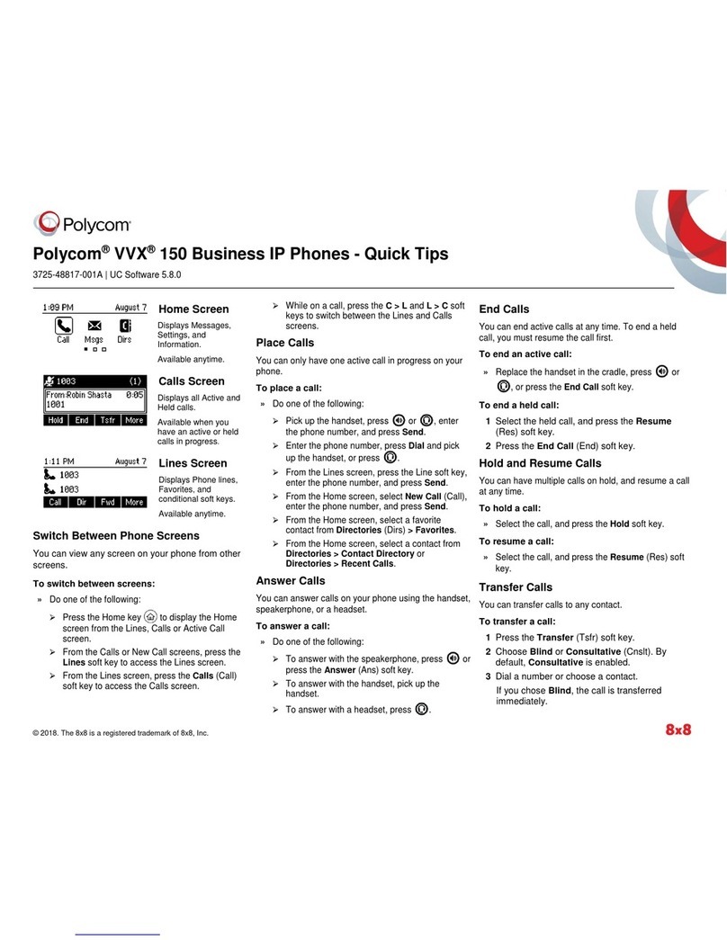 Polycom VVX 150 Assembly instructions