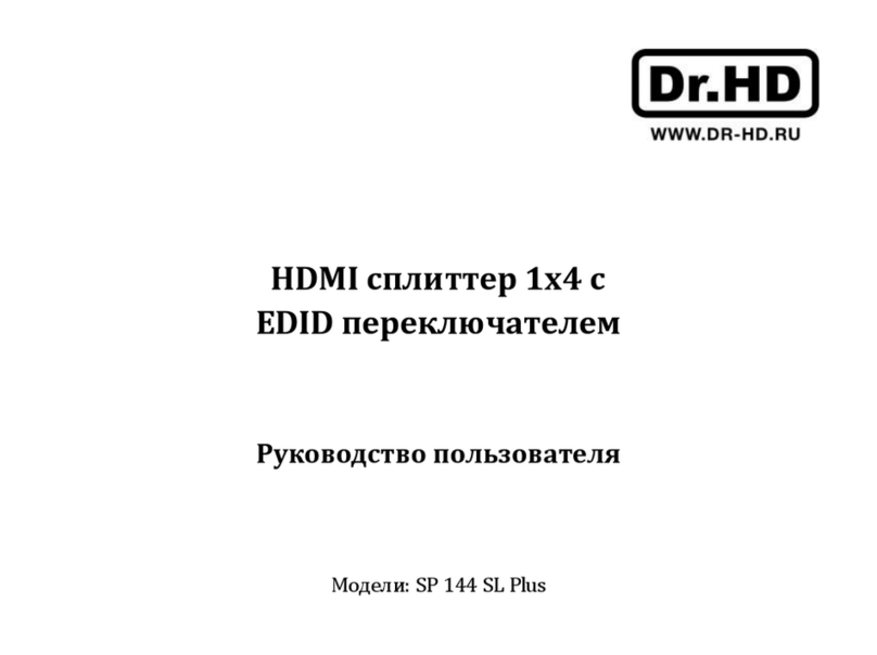 Dr.HD SP 144 SL Plus user manual