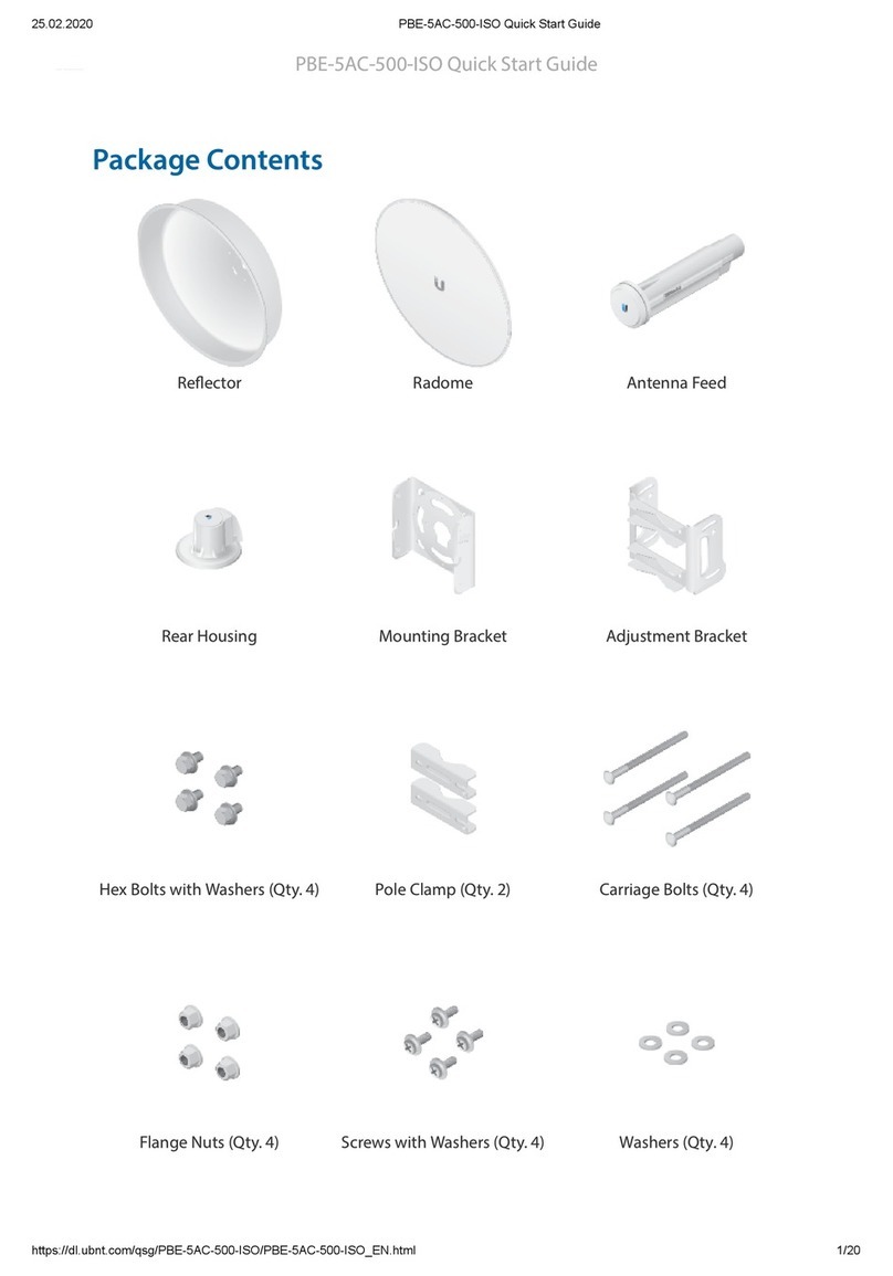 Ubiquiti PowerBeam PBE-5AC-500-ISO quick start guide