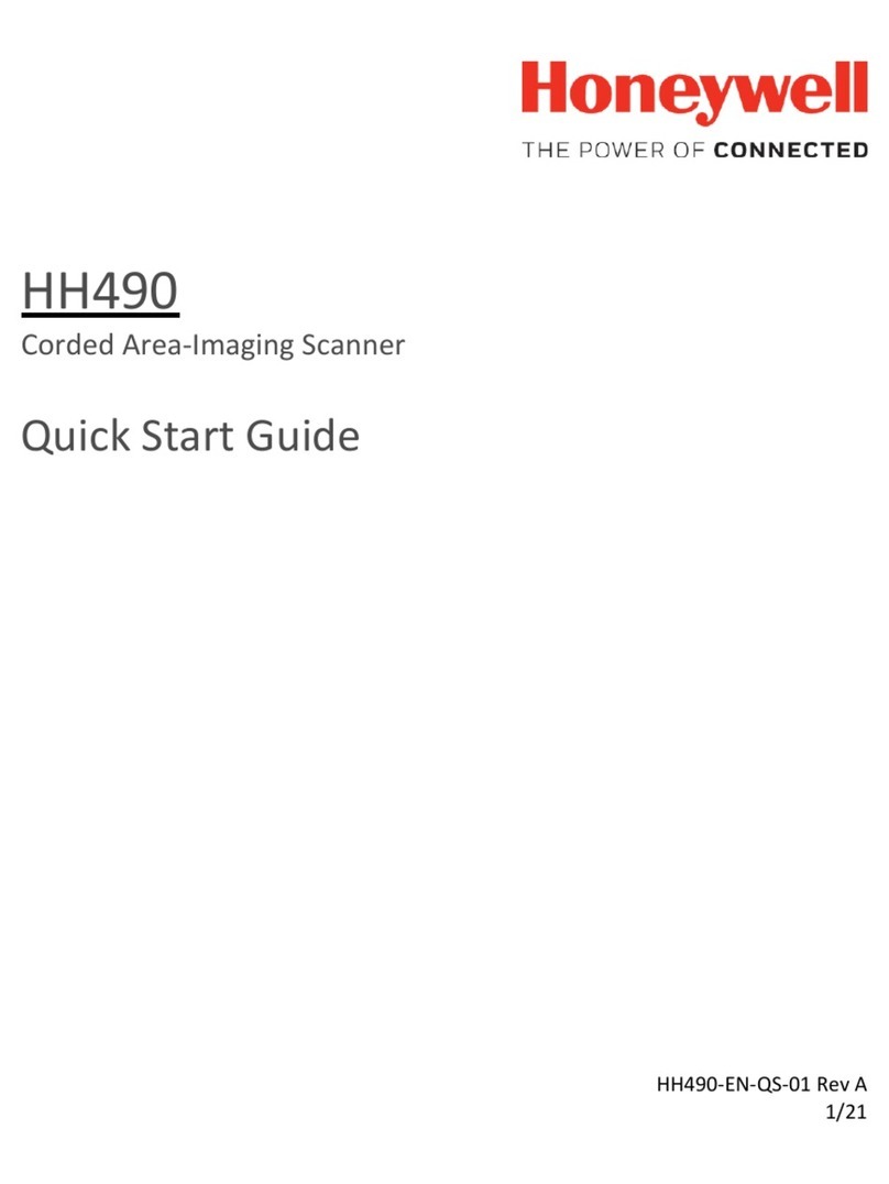 Honeywell HH490 User manual Honeywell HH490 User manual