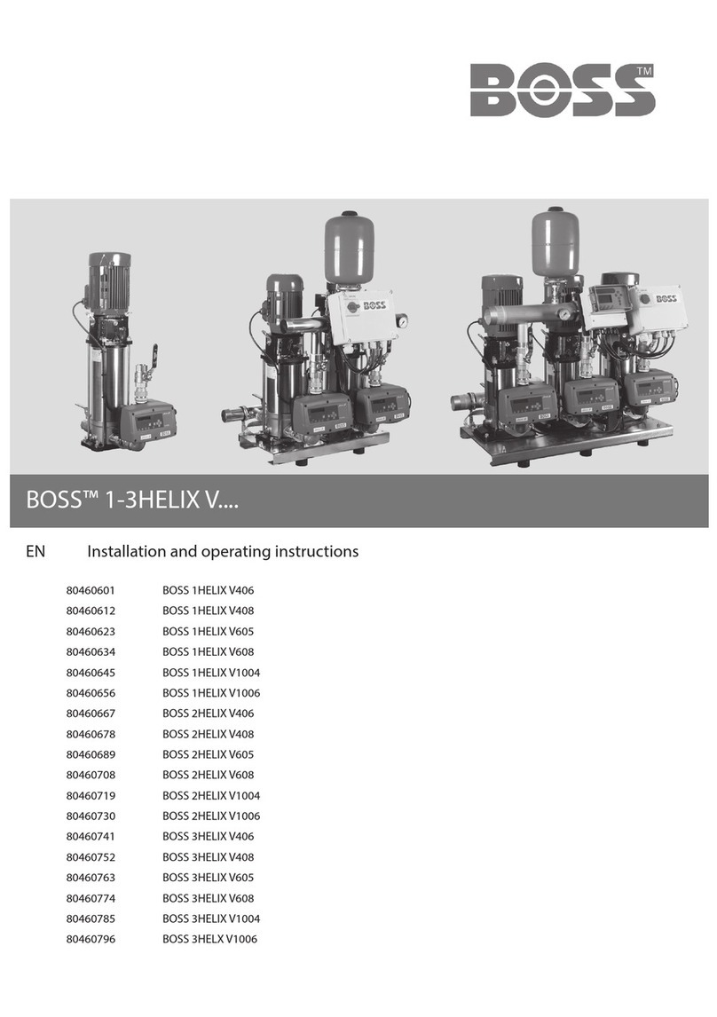 Wilo BOSS 1-3HELIX V Series User manual