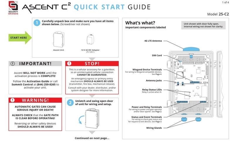 Security Brands 25-C2 User manual