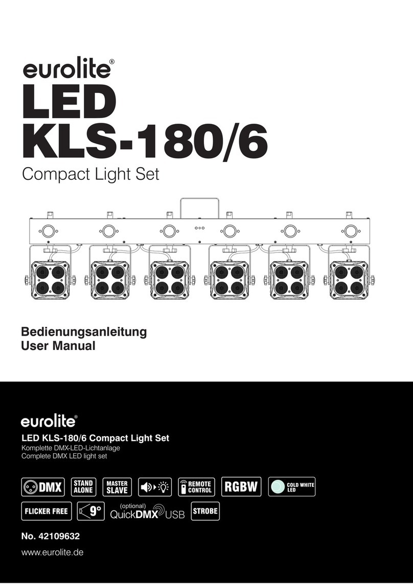 EuroLite LED KLS-180/6 manual