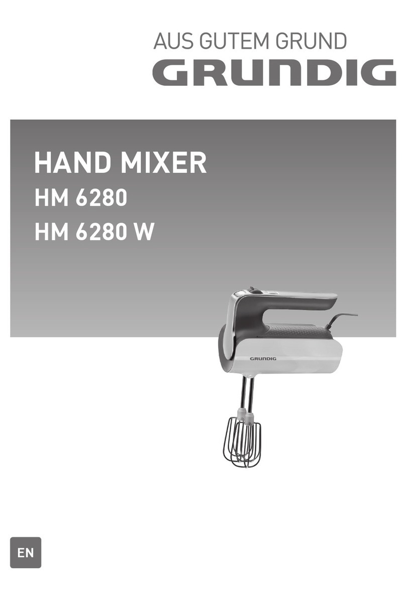 Grundig HM 6280 W User manual
