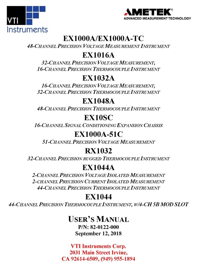 VTI Instruments AMETEK EX1044A user manual VTI Instruments AMETEK EX1044A user manual