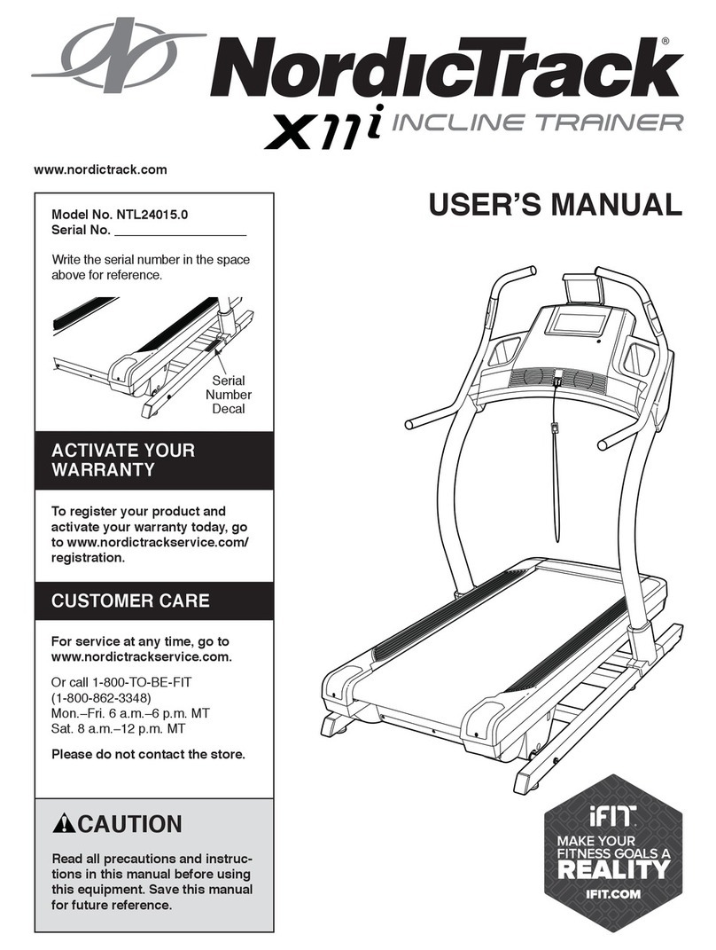ICON Health & Fitness NTL24015.0 User manual