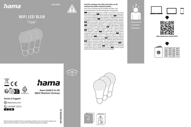 Hama 00176635 quick start guide