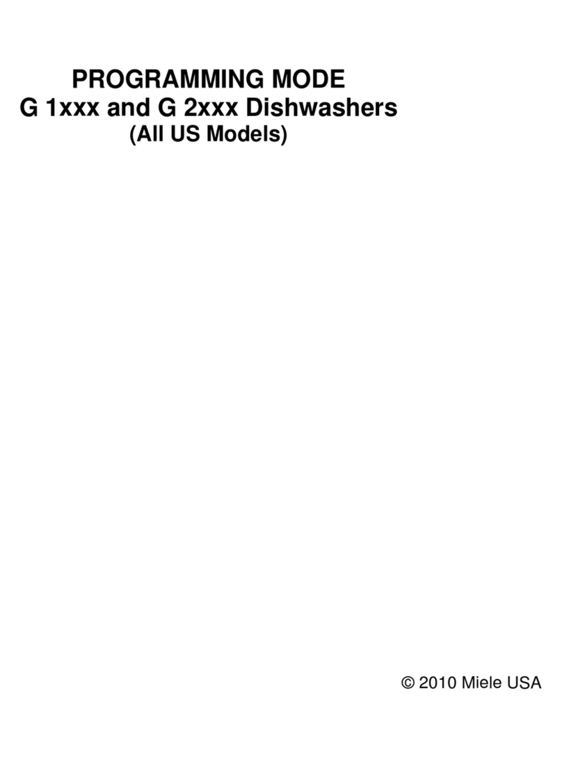 Miele G 1 Series manual