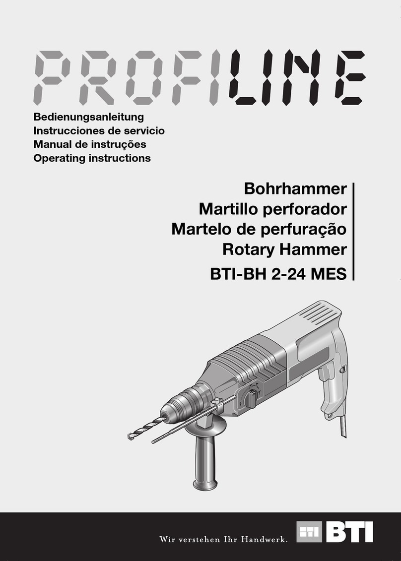 BTI PROFILINE BH 2-24 MES operating instructions