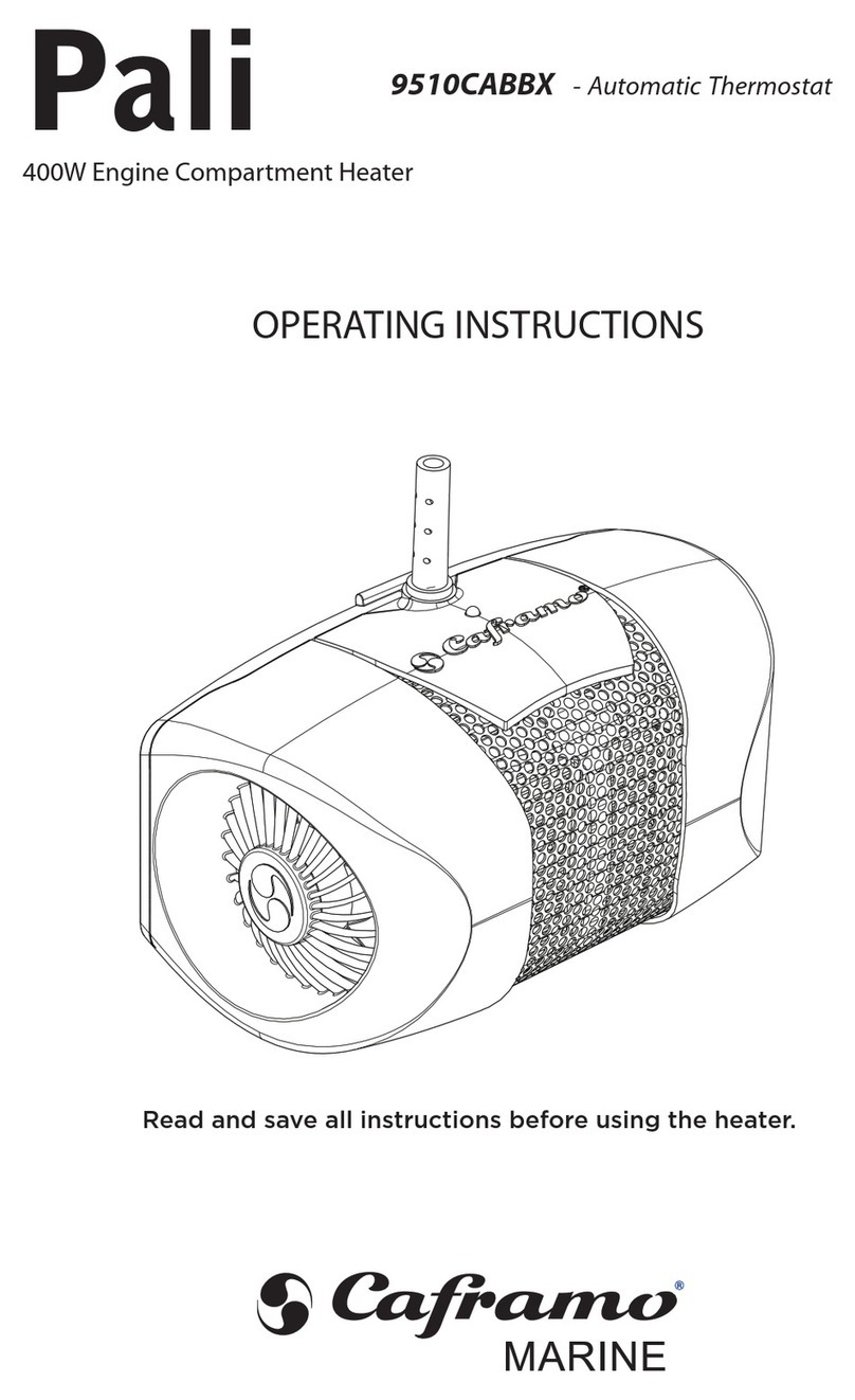 Caframo Pali 9510CA-BBX operating instructions