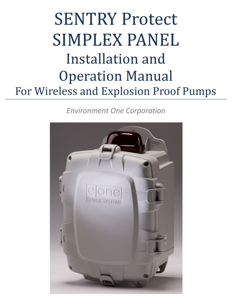 E-one SENTRY Protect Installation and operation manual