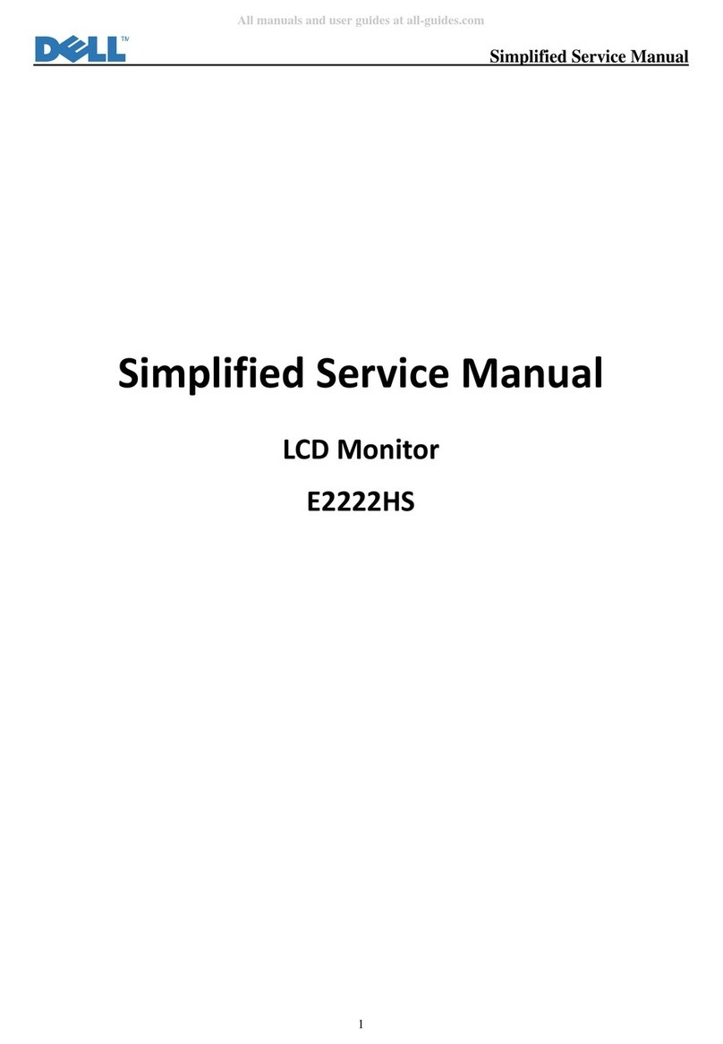 Dell E2222HS Instructions for use