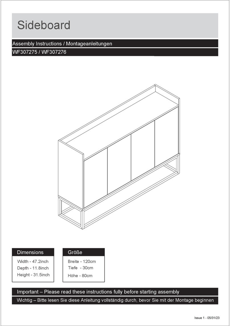 S-BOL WF307275 Assembly instructions S-BOL WF307275 Assembly instructions