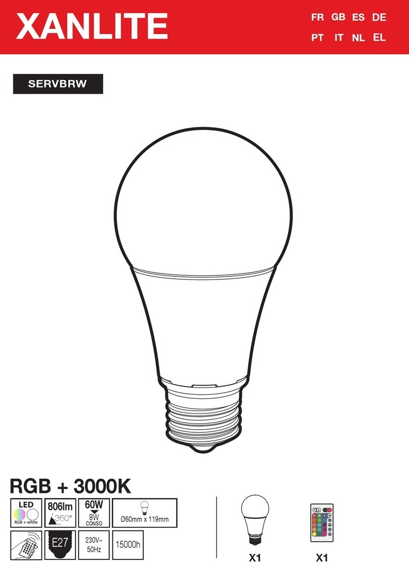 XanLite SERVBRW User manual