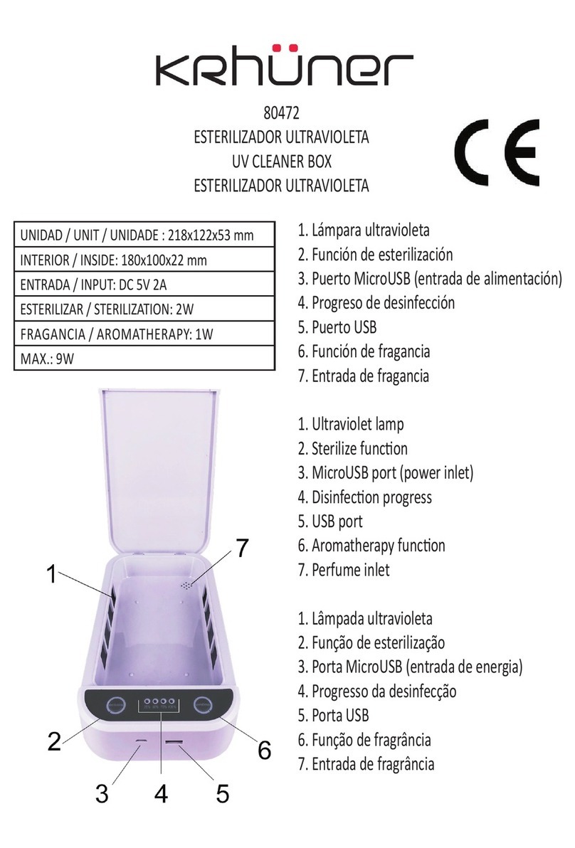 KRHÜNER 80472 quick start guide