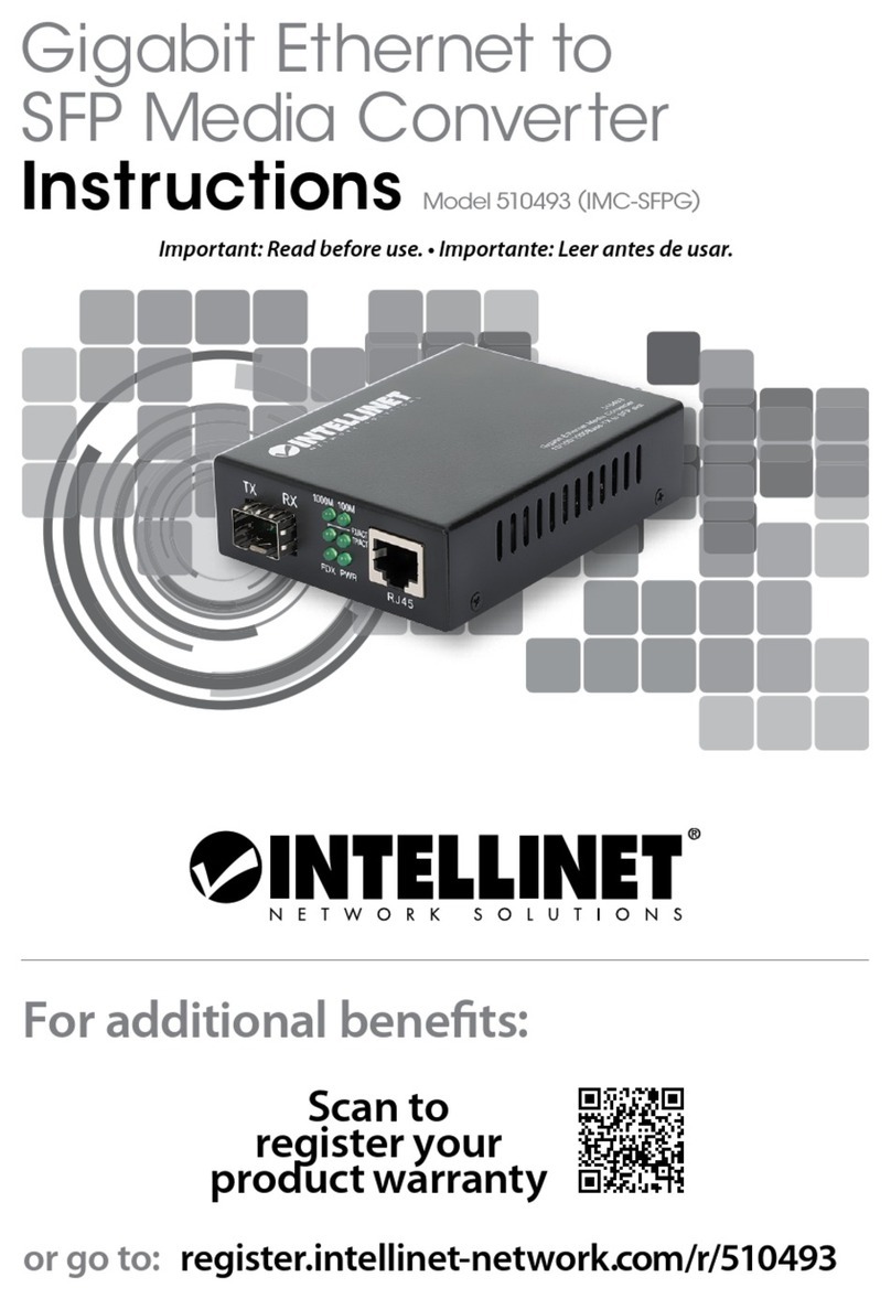 Intellinet IMC-SFPG instructions
