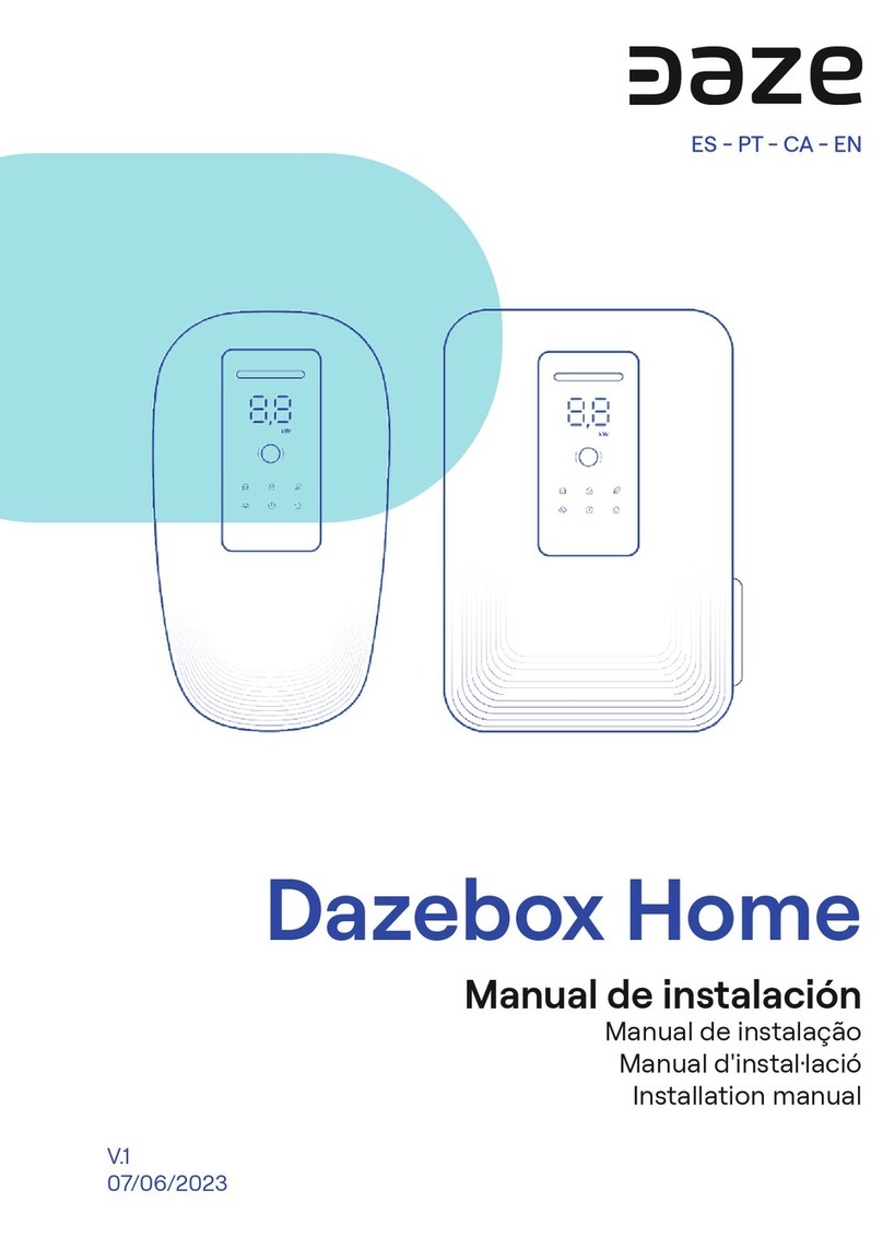 DAZE Dazebox Home T installation manual