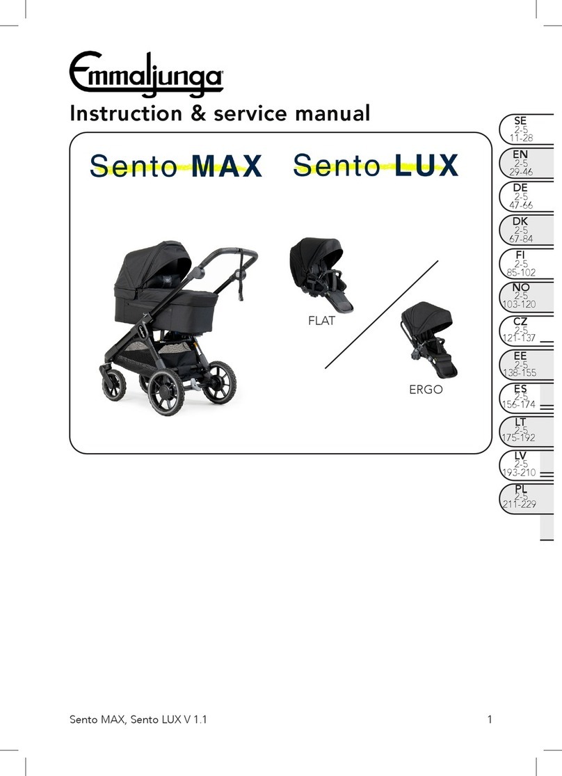Emmaljunga Sento MAX User manual