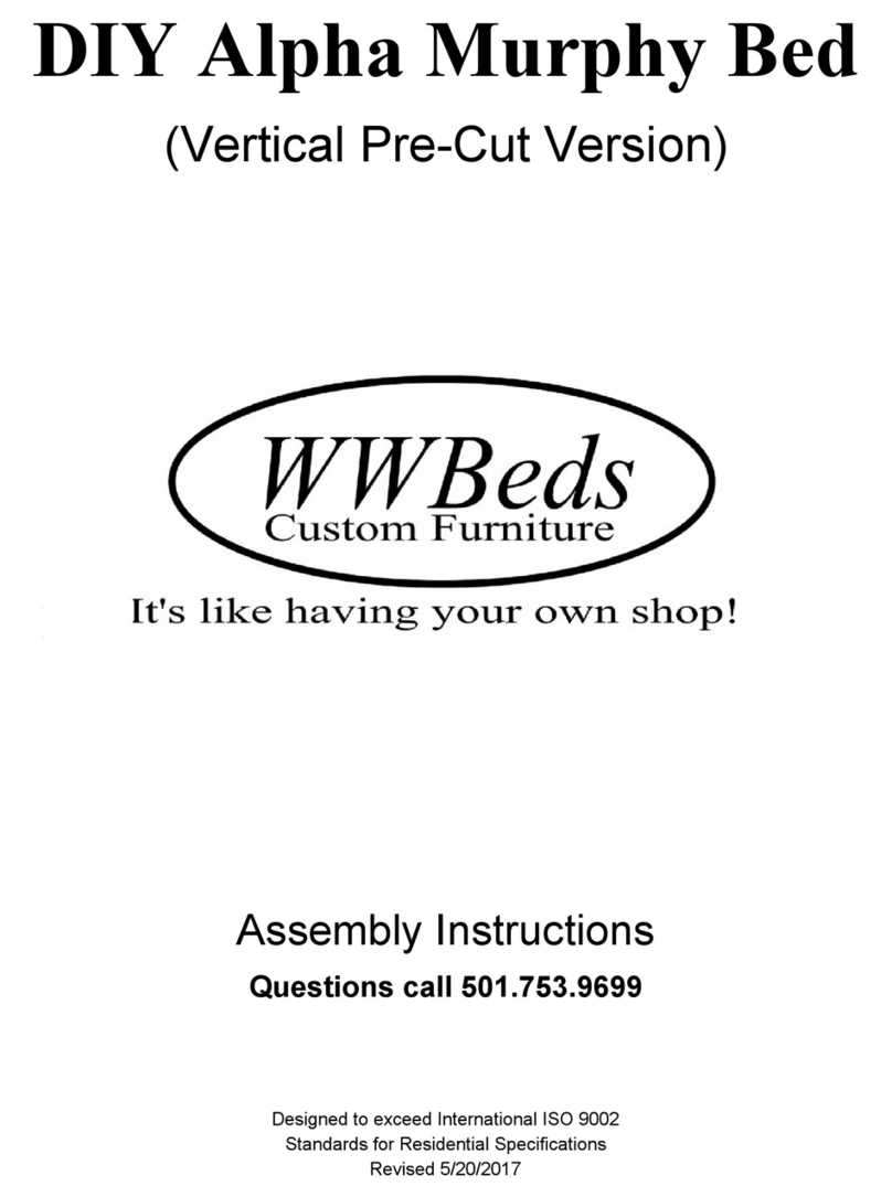 WWBeds DIY Alpha Murphy Bed Assembly instructions