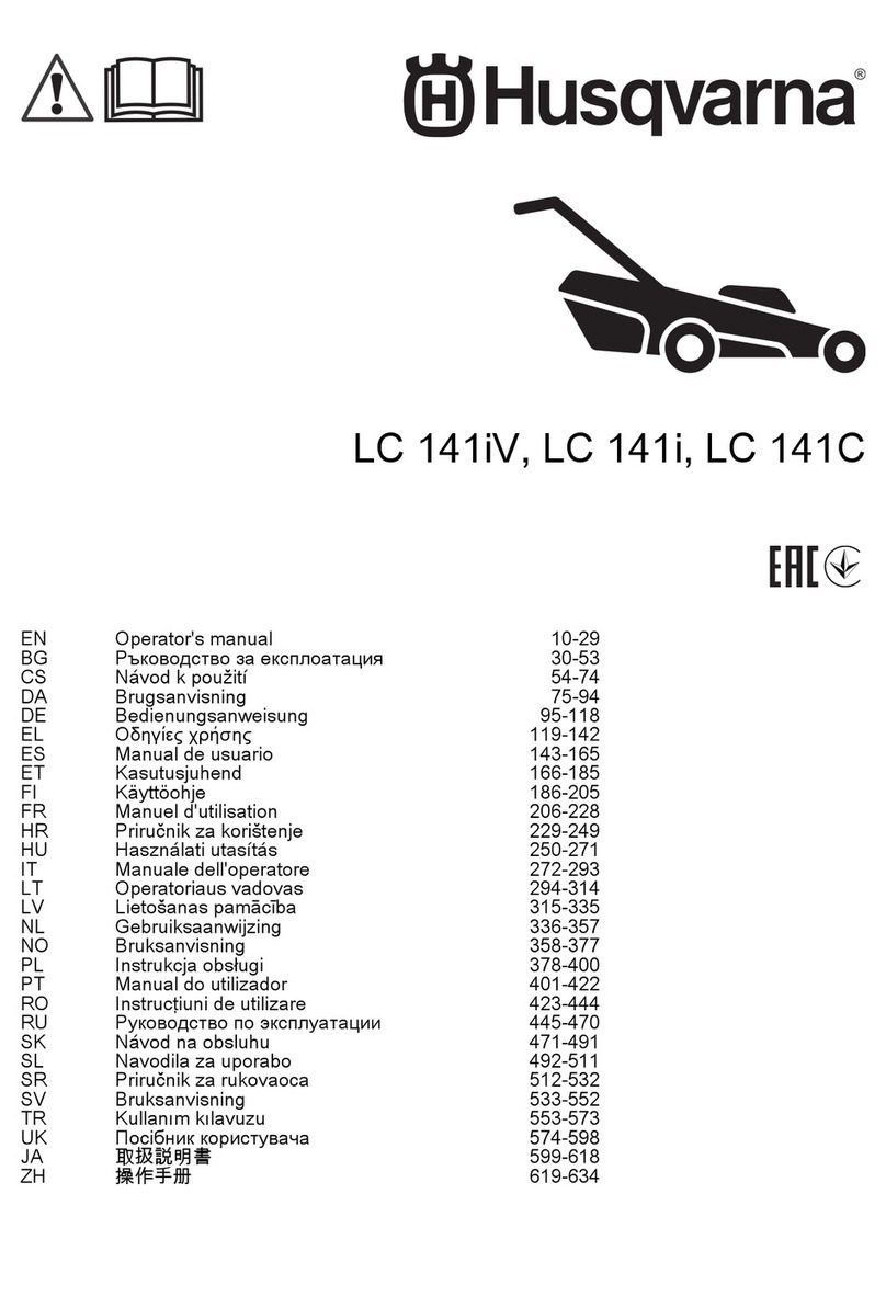 Husqvarna LC 141iV Operator's manual