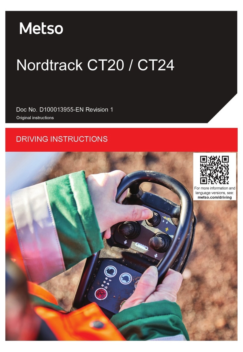 Metso Nordtrack CT20 DRIVING INSTRUCTION