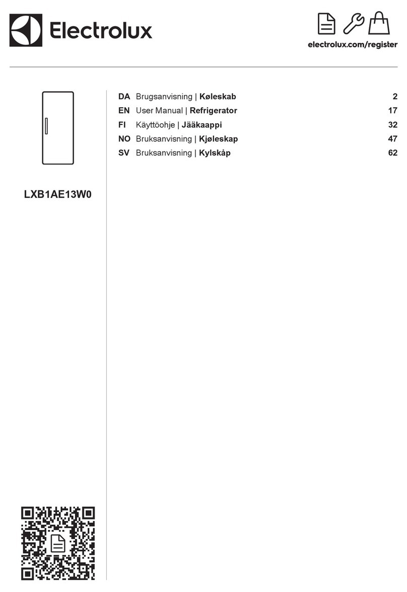 Electrolux LXB1AE13W0 User manual