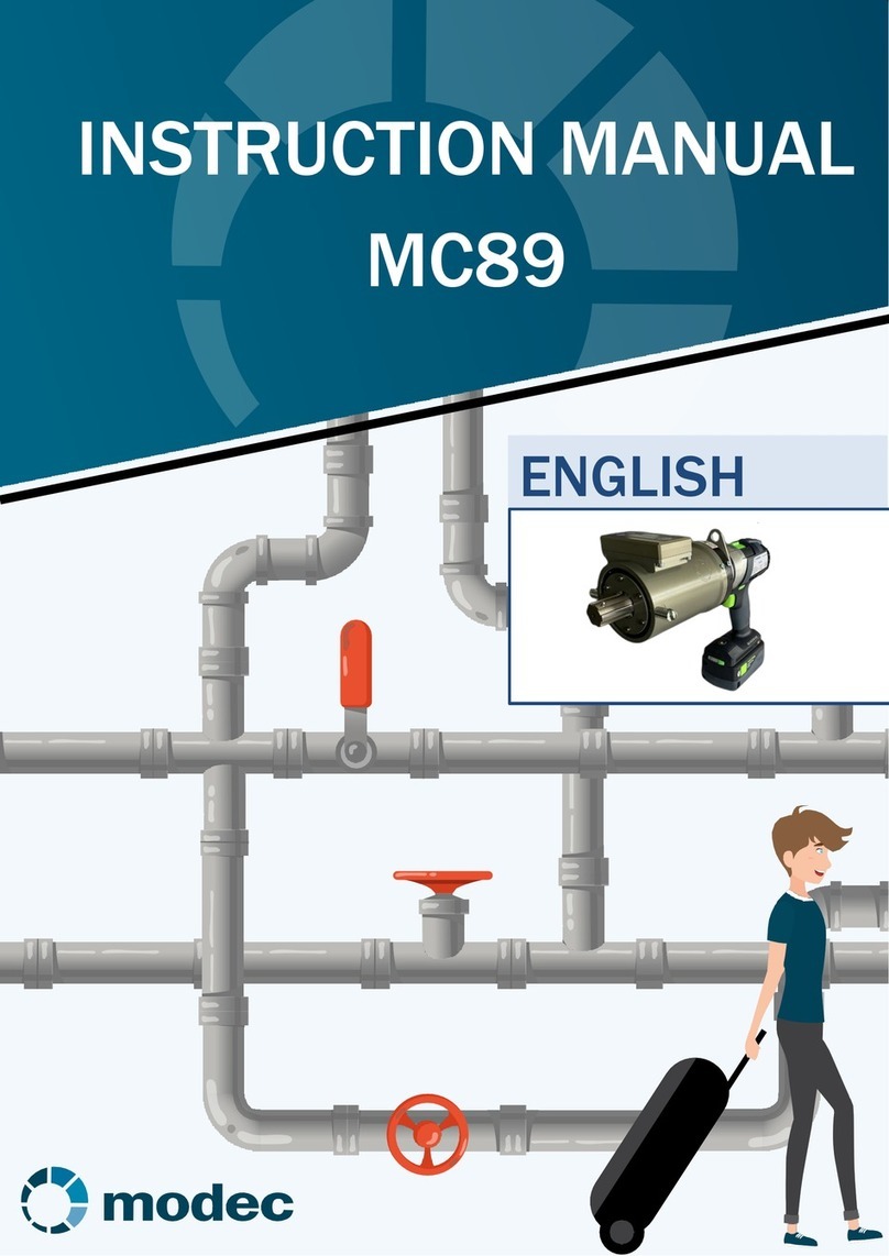 modec MC89 Series instruction manual