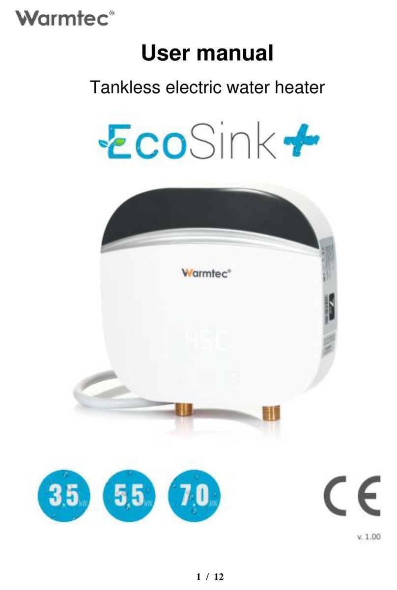 Warmtec EcoSink+ user manual