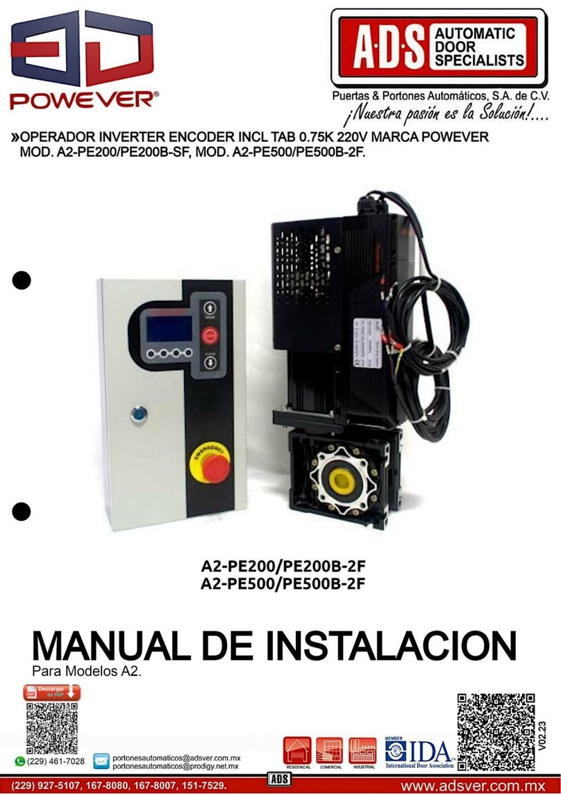 ADS POWEVER A2-PE200 manual