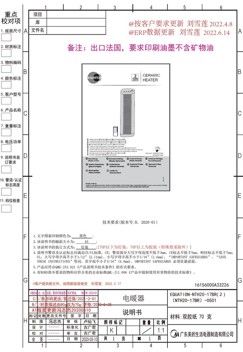 EQUATION NTH20-17BR User manual EQUATION NTH20-17BR User manual